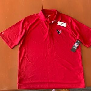 Houston Texans Antigua collared shirt